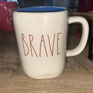 Rae Dunn Brave Coffee Cup Mug